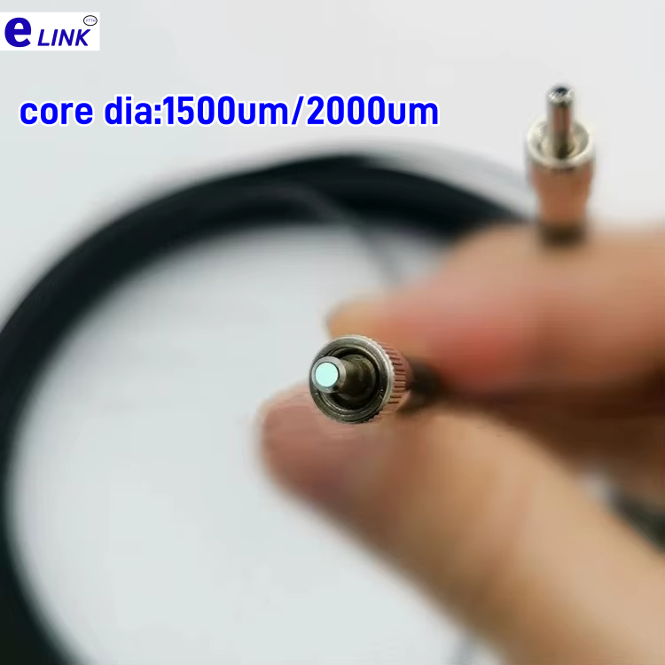 Laser Beam Expander - SMA905 จัมเปอร์ออปติคัล 2000um SMA พลาสติกไฟเบอร์ patchcord