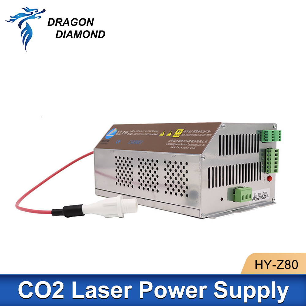 Laser Power Supply 60W - Dragon Diamond HY-Z80 Co2 เลเซอร์แหล่งจ่ายไฟ 60/90W