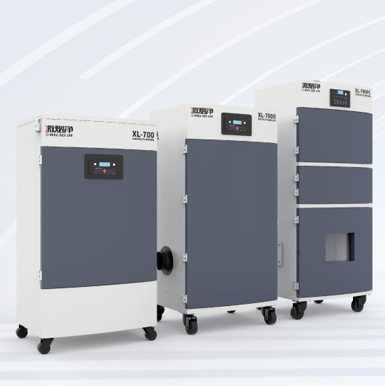 Industrial Laser Removal Machine - เครื่องฟอกอากาศอุตสาหกรรม XL-700FC พร้อมฟังก์ชัน Backflush ประสิทธิภาพสูง สำหรับเครื่องตัดเลเซอร์