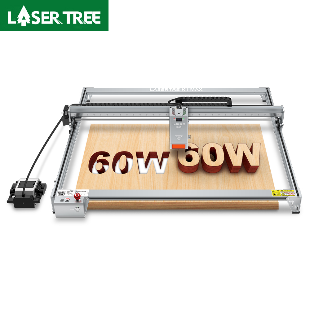 Laser Power Supply 60W - ต้นไม้เลเซอร์ K1MAX เลเซอร์แกะสลัก 60W โมดูลเลเซอร์และ Air