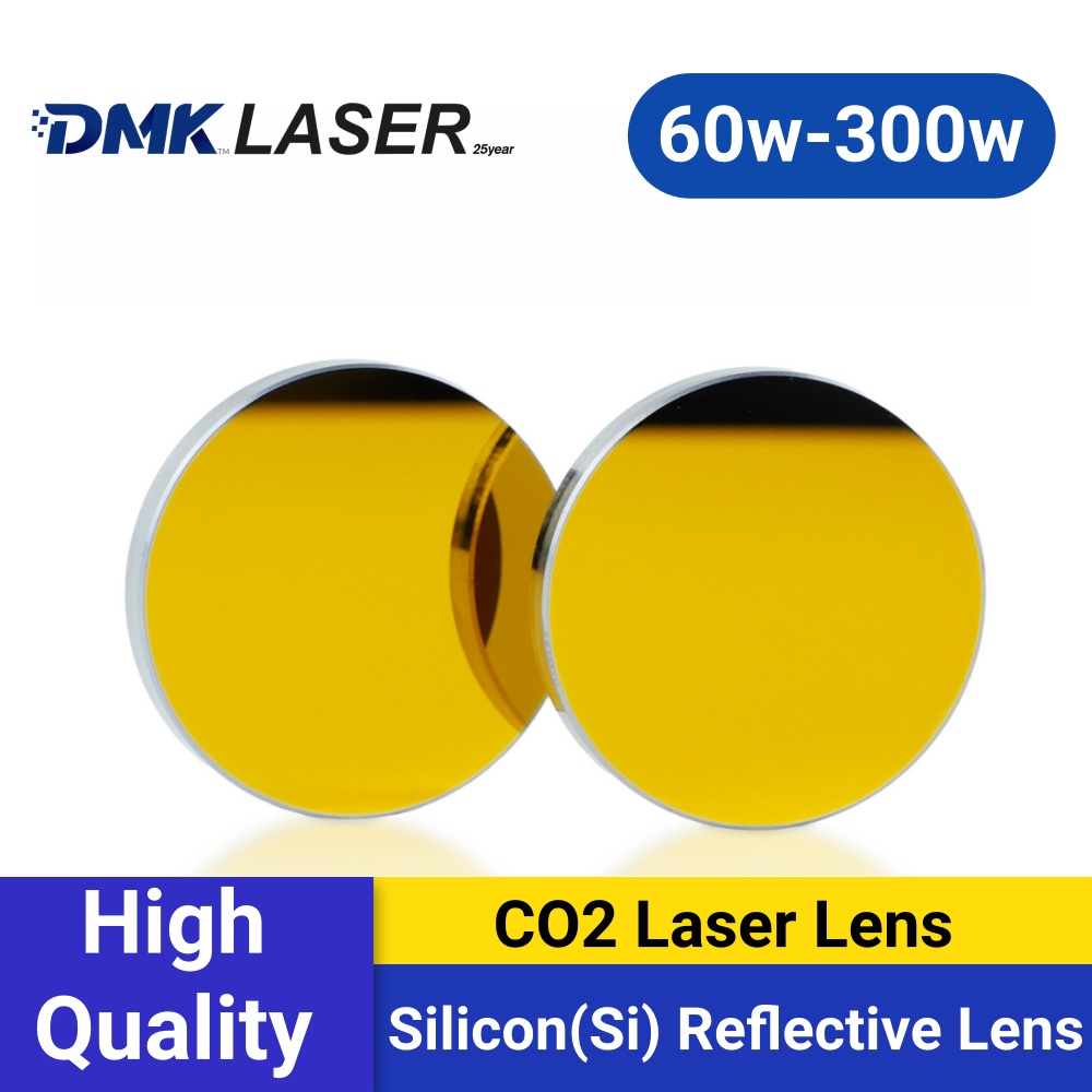 Laser Power Supply 60W - กระจกสะท้อนแสงซิลิคอน (Si) DMK ขนาด 19/20/25/30/38.1 มม.