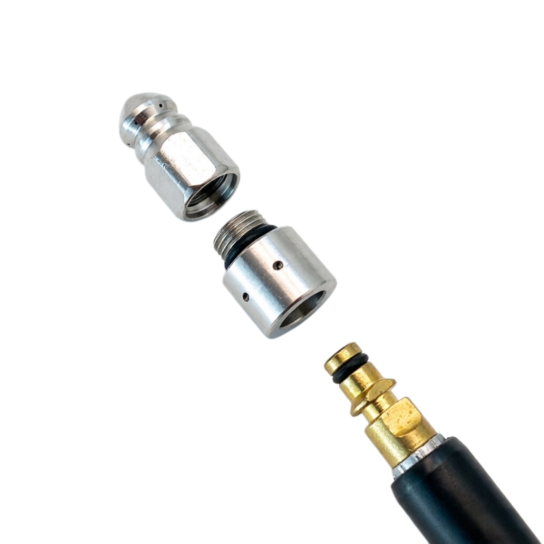 Laser Nozzle Ceramic - หัวฉีดทำความสะอาดท่อแรงดันสูงเชื่อมต่อโดยตรงกับท่อสำหรับ KARCHER K2 K3 K4 K5
