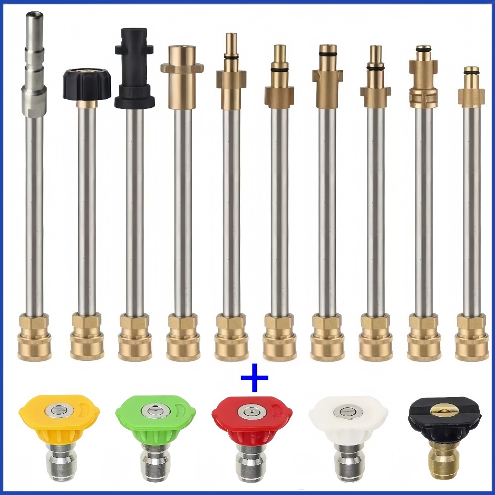 Laser Nozzle Ceramic - 10 ~ 50 ซม.เครื่องฉีดน้ําแรงดันสูงปืน EXTENSION Wand
