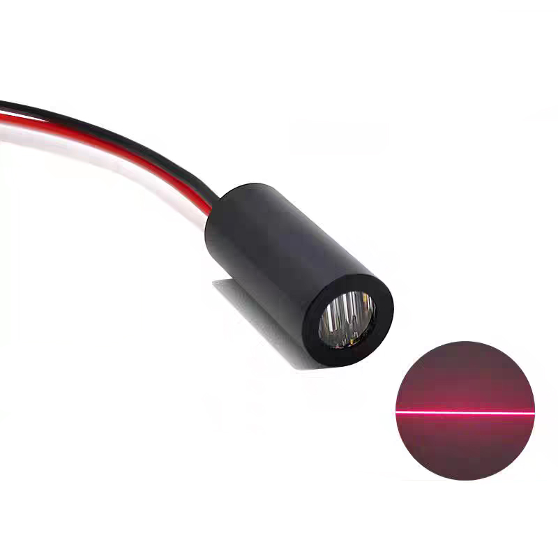 Industrial Laser Light - โมดูลเลเซอร์เส้นสีแดง 635 นาโนเมตร 5 มิลลิวัตต์ 90