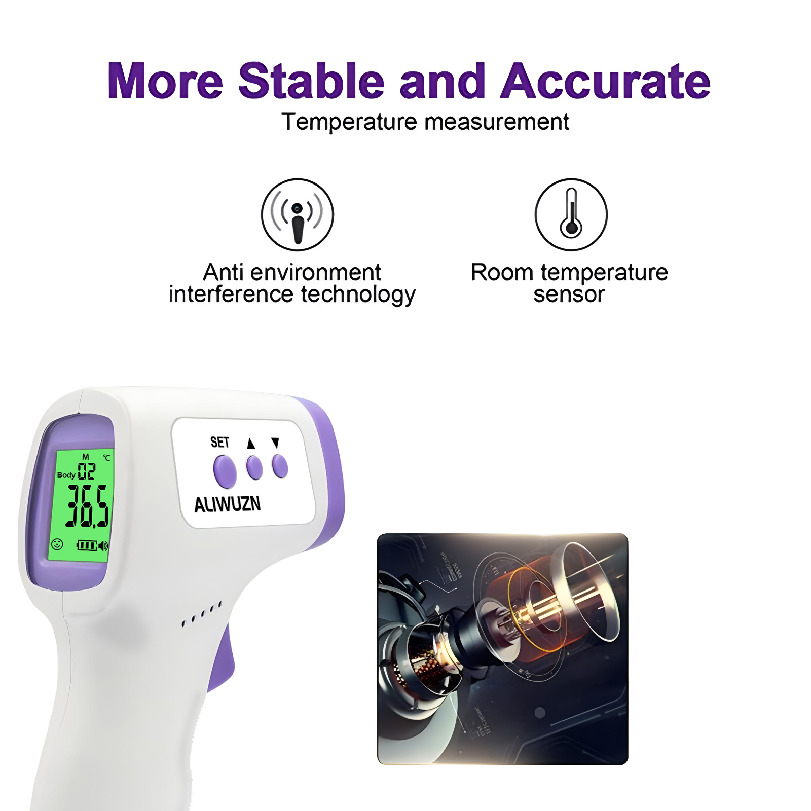 เครื่องวัดอุณหภูมิอินฟราเรดไข้ - Industrial Laser Thermometer บทวิจารณ์และราคา