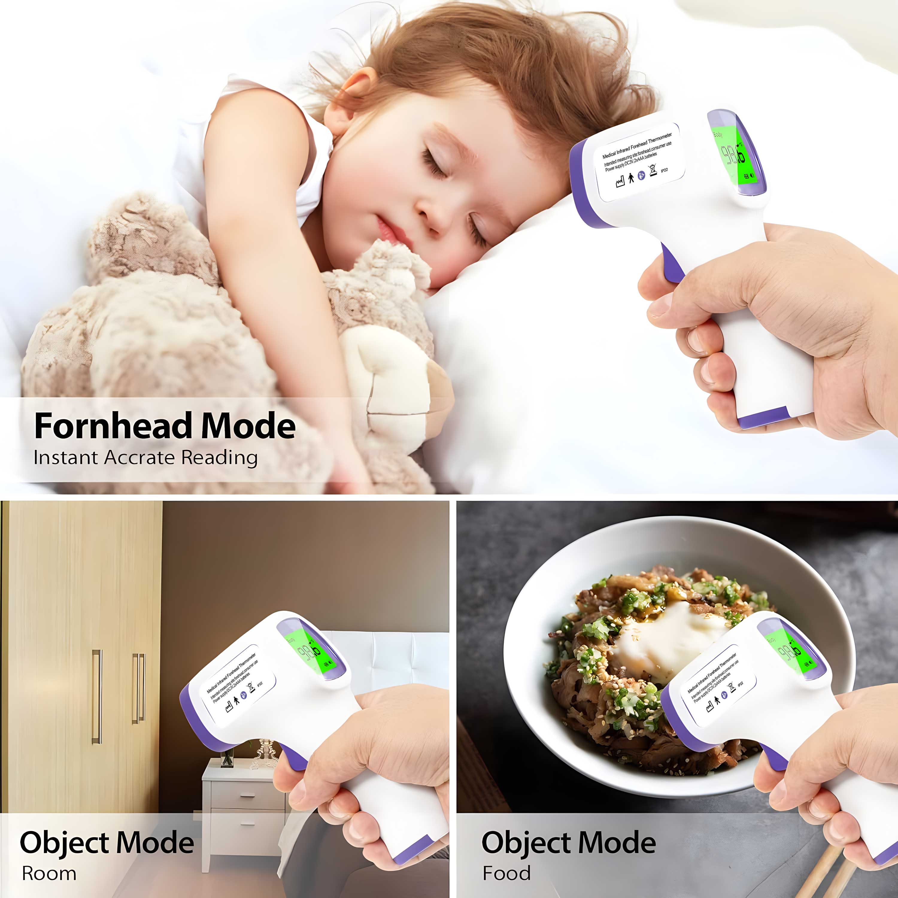 เครื่องวัดอุณหภูมิอินฟราเรดไข้ - Industrial Laser Thermometer บทวิจารณ์และราคา