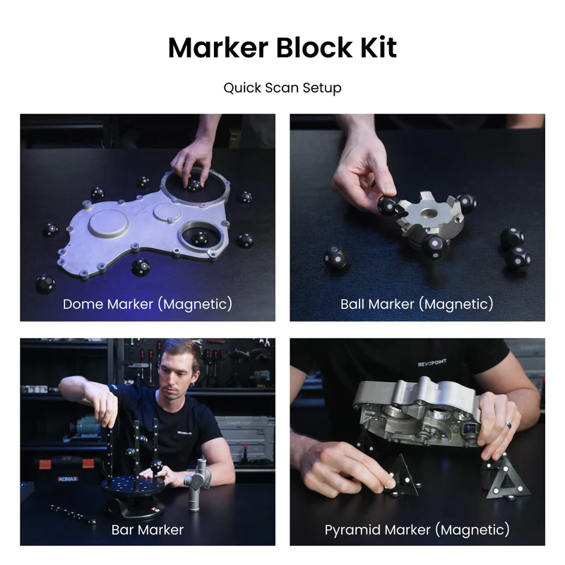 เครื่องสแกนสามมิติ Revopoint M - Industrial Blue Laser บทวิจารณ์และราคา