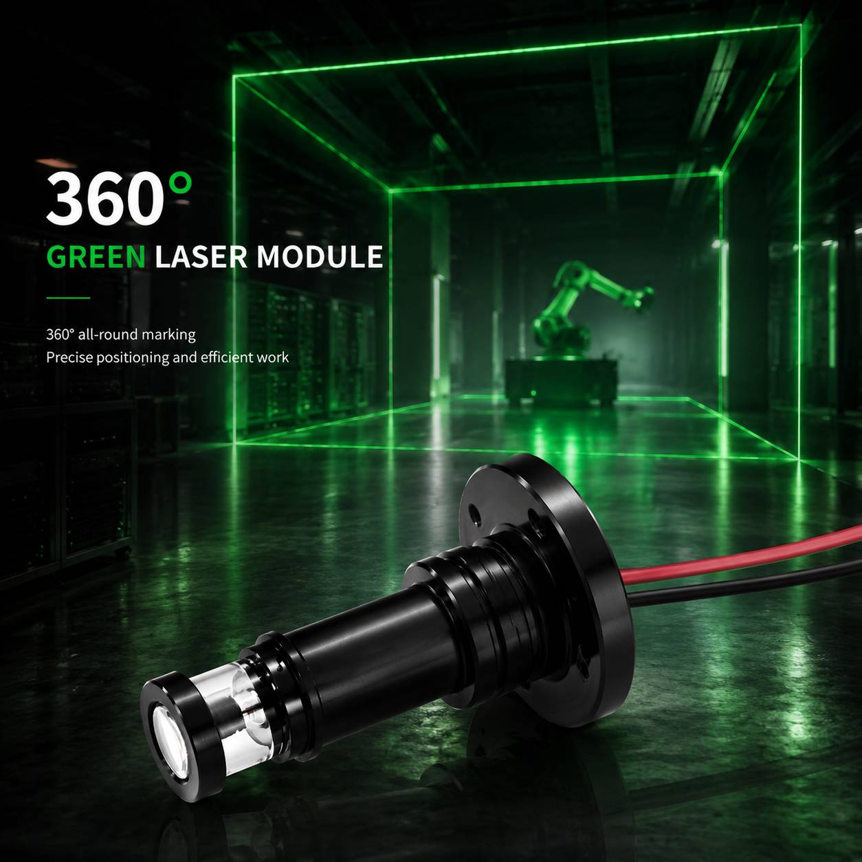 โมดูลเลเซอร์เส้นสีแดง 30mW แบบ - Industrial Laser Light บทวิจารณ์และราคา