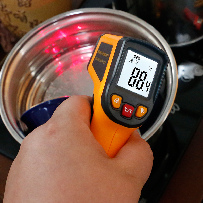 NJTY เครื่องวัดอุณหภูมิอินฟราเ - Industrial Laser Thermometer บทวิจารณ์และราคา
