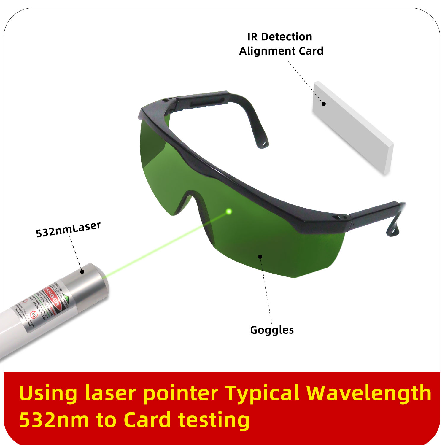 1064nm เลเซอร์อินฟราเรดแว่นตาป - Industrial Blue Laser บทวิจารณ์และราคา