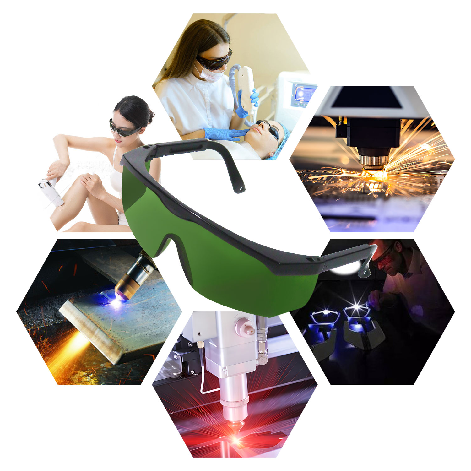 1064nm เลเซอร์อินฟราเรดแว่นตาป - Industrial Blue Laser บทวิจารณ์และราคา