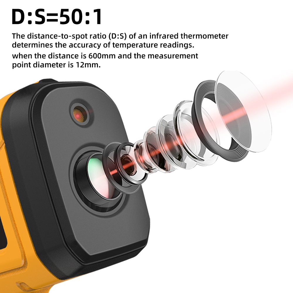 BSIDE -50 ~ 1400C เครื่องวัดอุ - Industrial Laser Thermometer บทวิจารณ์และราคา