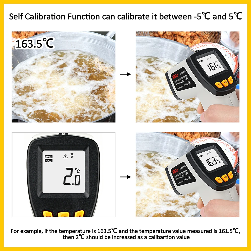 XRCLIF เครื่องวัดอุณหภูมิอินฟร - Industrial Laser Thermometer บทวิจารณ์และราคา