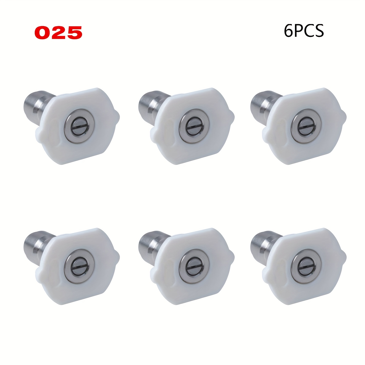 หัวฉีดน้ำแรงดันสูงสแตนเลส 6 ชิ - Laser Nozzle Ceramic บทวิจารณ์และราคา