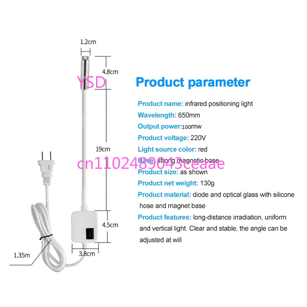 AC100-240V 100MW เลเซอร์สีแดงส - Industrial Laser Light บทวิจารณ์และราคา