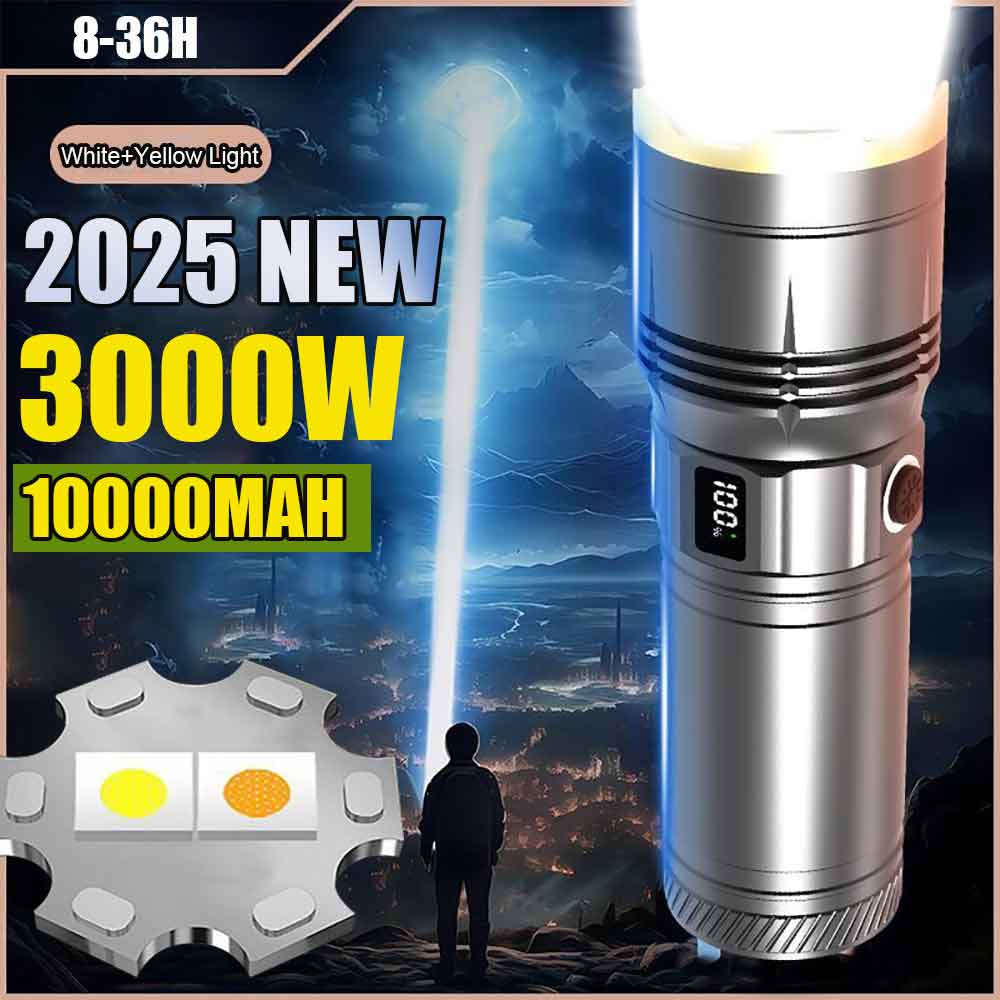 2025 ใหม่ล่าสุด 10000 mAh สีขา - Laser Power Supply 60W บทวิจารณ์และราคา