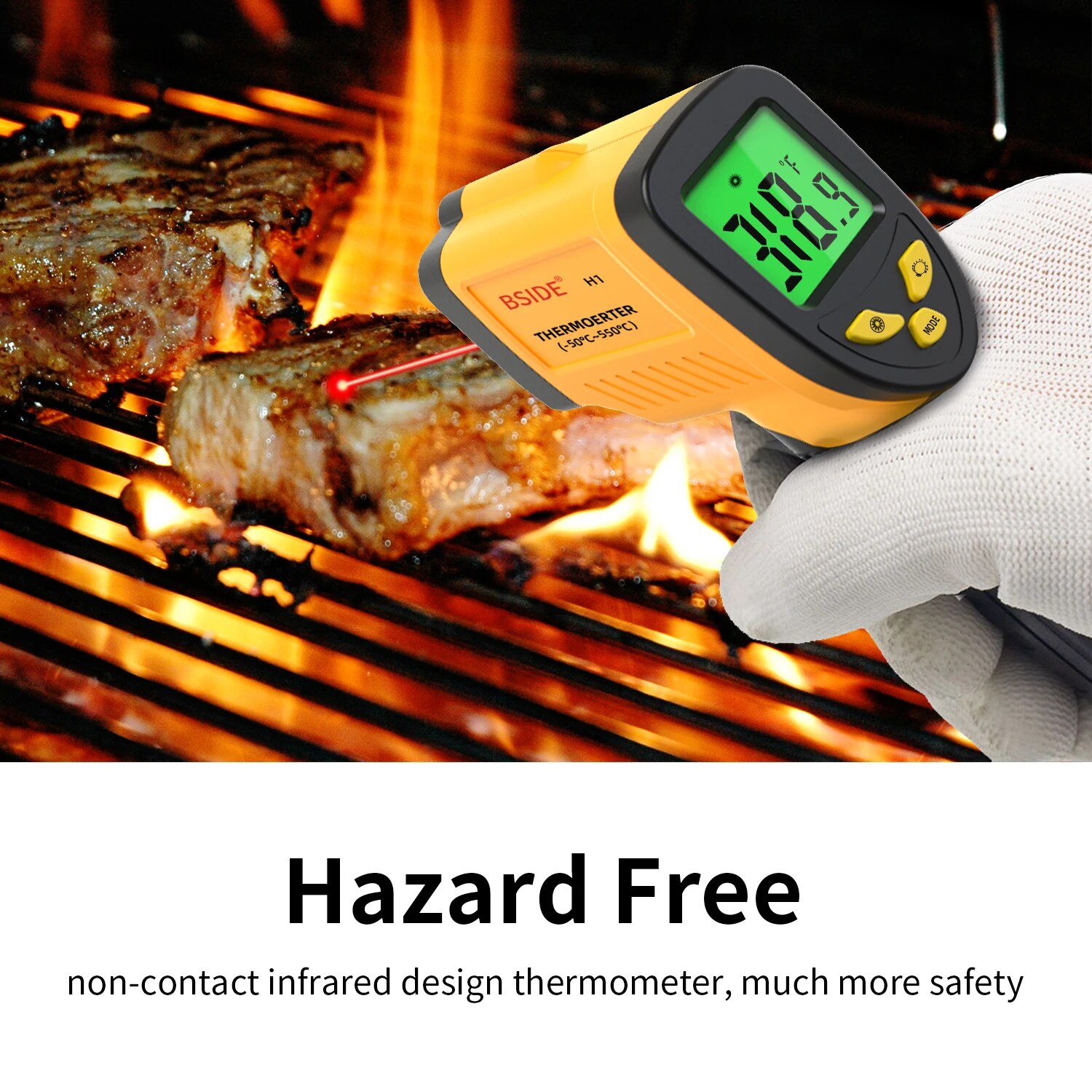 เครื่องวัดอุณหภูมิแบบเลเซอร์ดิ - Industrial Laser Thermometer บทวิจารณ์และราคา