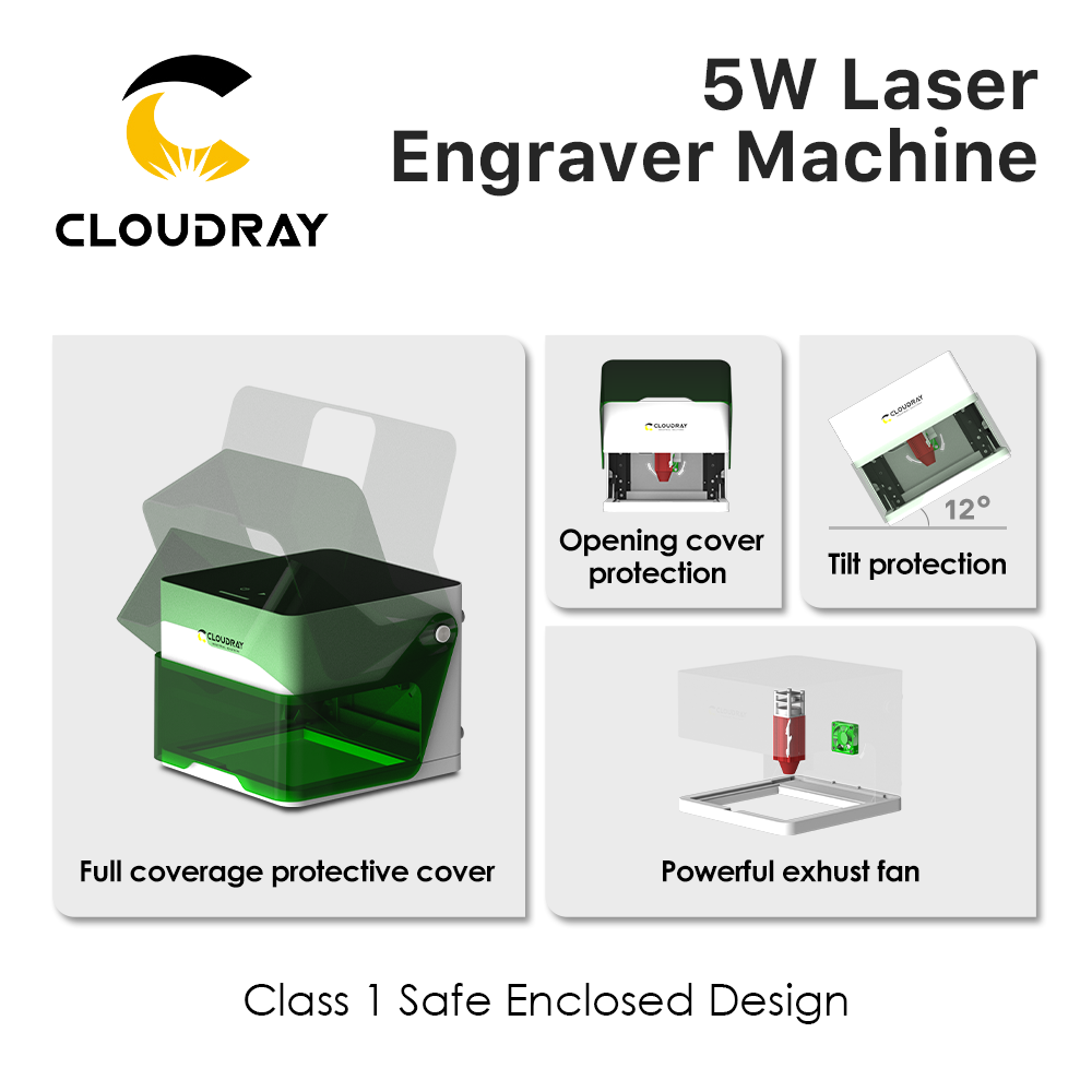 เครื่องแกะสลักเลเซอร์ Cloudray - Industrial Laser Blasting บทวิจารณ์และราคา