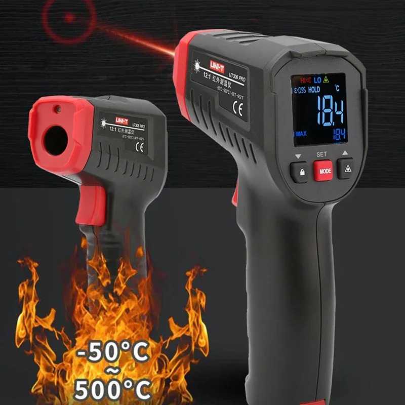 UNI-T เครื่องวัดอุณหภูมิแบบดิจ - Industrial Laser Thermometer บทวิจารณ์และราคา