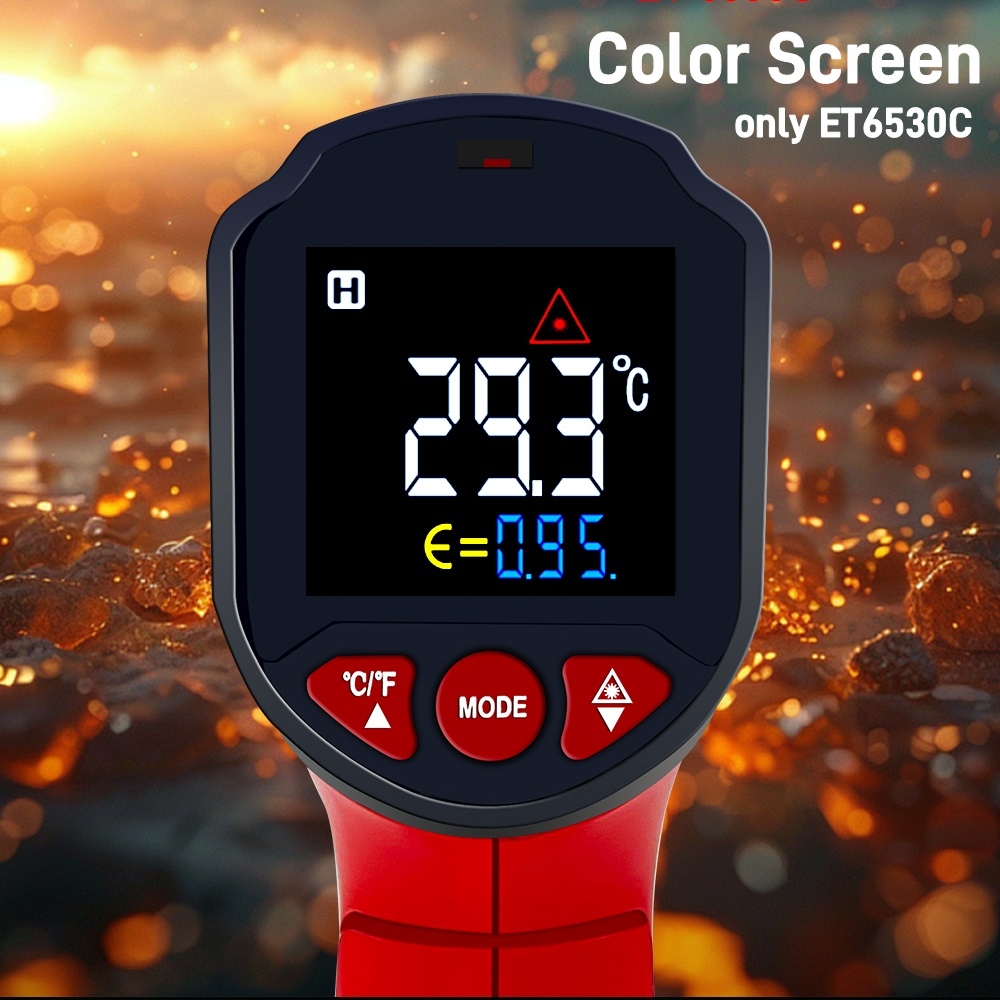 เครื่องมือ ET6530C -50 ° ซี-60 - Industrial Laser Thermometer บทวิจารณ์และราคา